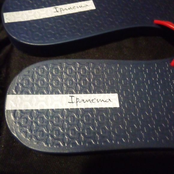 Ipanema Women's Sandals Flip Flops Size Seven 7 Red White And Blue - Picture 3 of 5